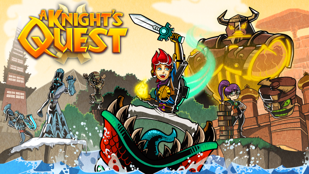 A Knight's Quest Title Art