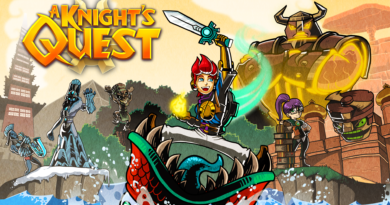 A Knight's Quest Title Art