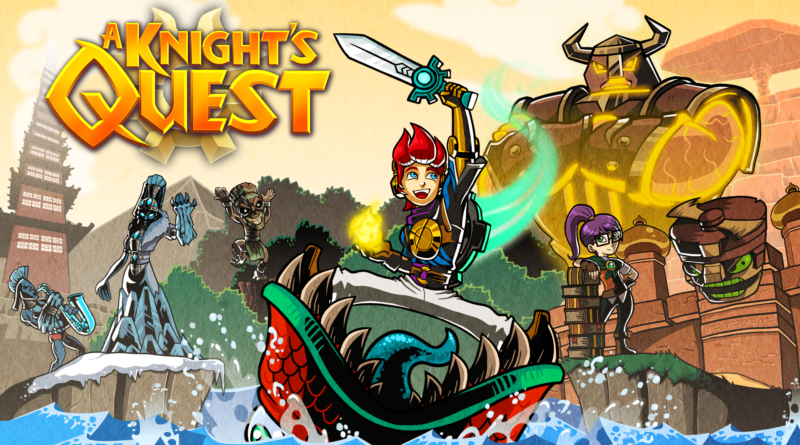 A Knight's Quest Title Art