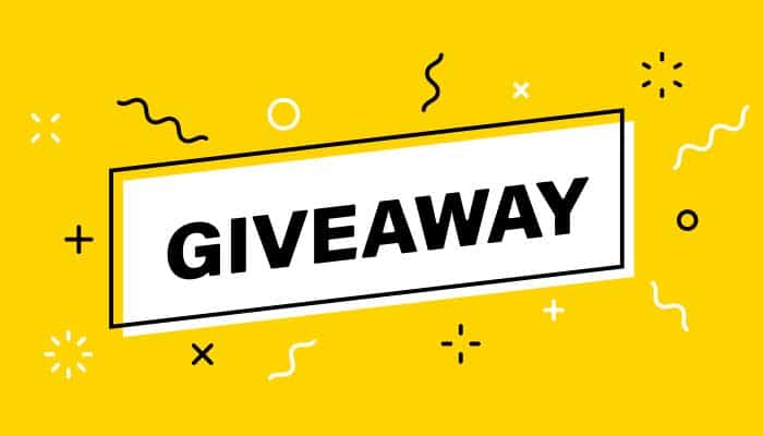 Giveaway alert 