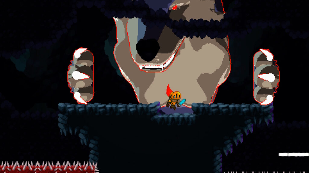 Stolen Hearts: Wolf Knight boss fight